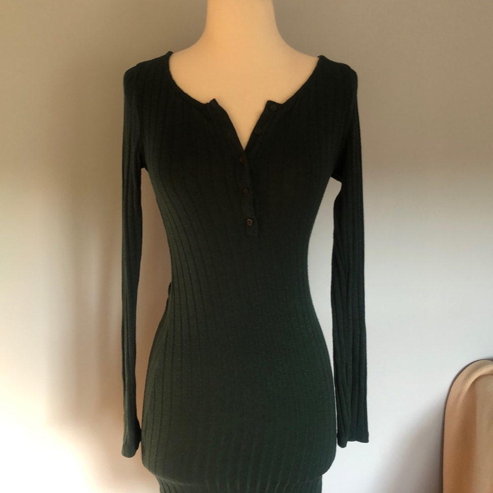 Knit mini dress